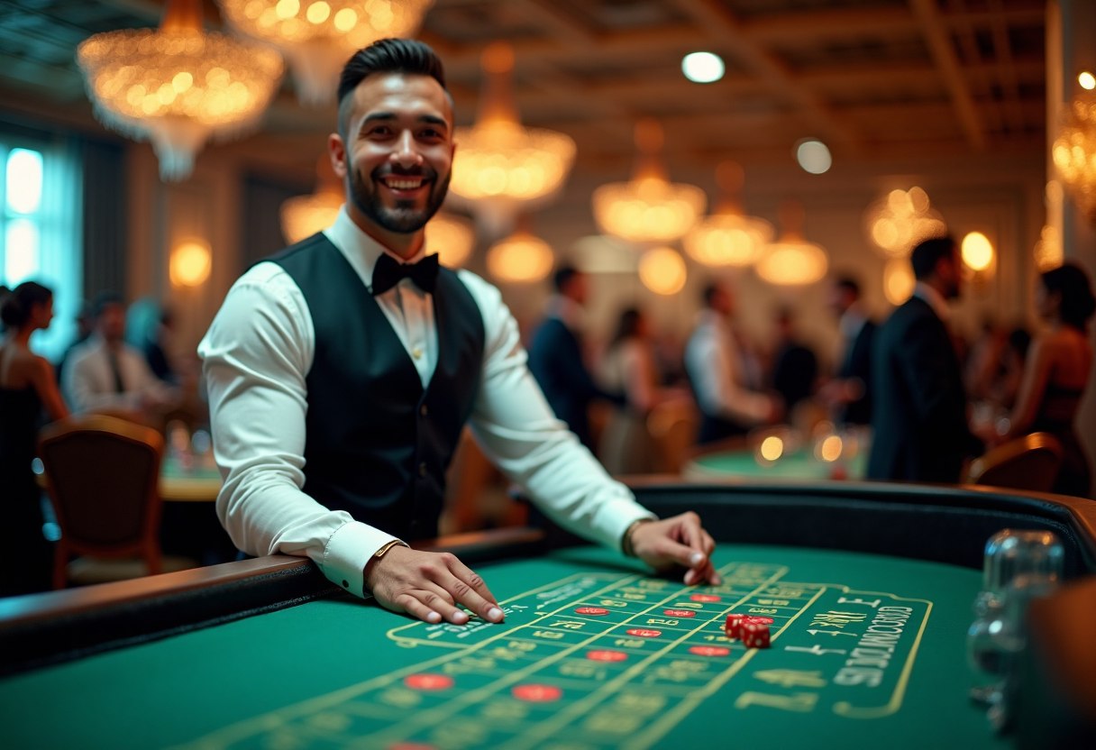 Professional craps table for event hire